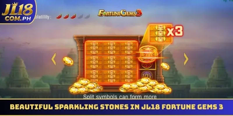 Discover beautiful sparkling stones in JL18 Fortune Gems 3 today