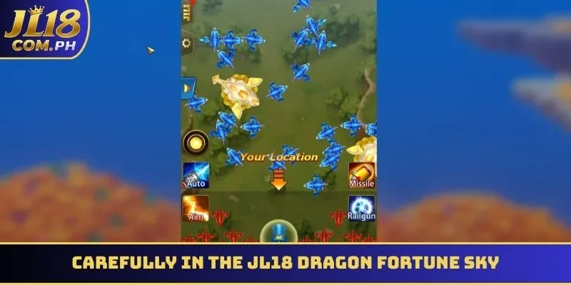 Manage your ammunition carefully in the JL18 Dragon Fortune sky