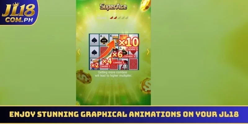 Enjoy stunning graphical animations on your JL18 mobile screen