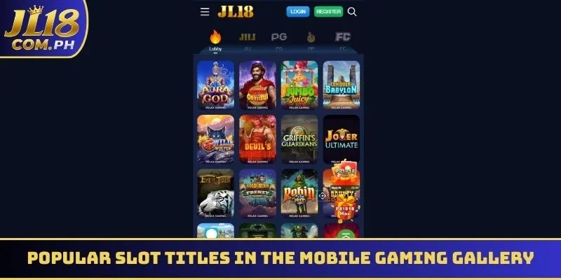 Exploring popular slot titles in the mobile gaming gallery