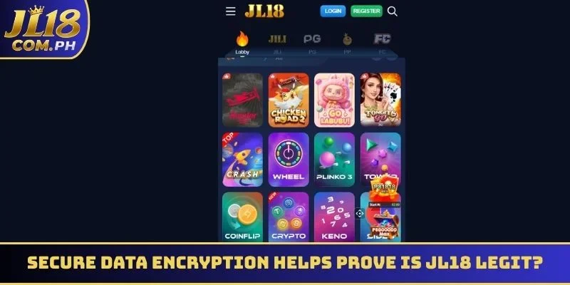 Secure data encryption helps prove is JL18 legit? for users